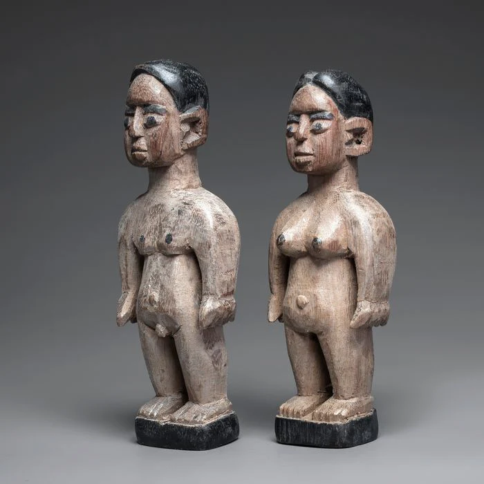Ewe Venavi Twin Pair, Togo #450 - Image 3