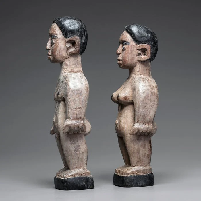 Ewe Venavi Twin Pair, Togo #450 - Image 4