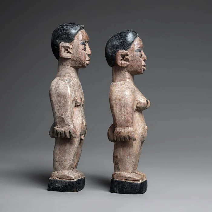 Ewe Venavi Twin Pair, Togo #450 - Image 6
