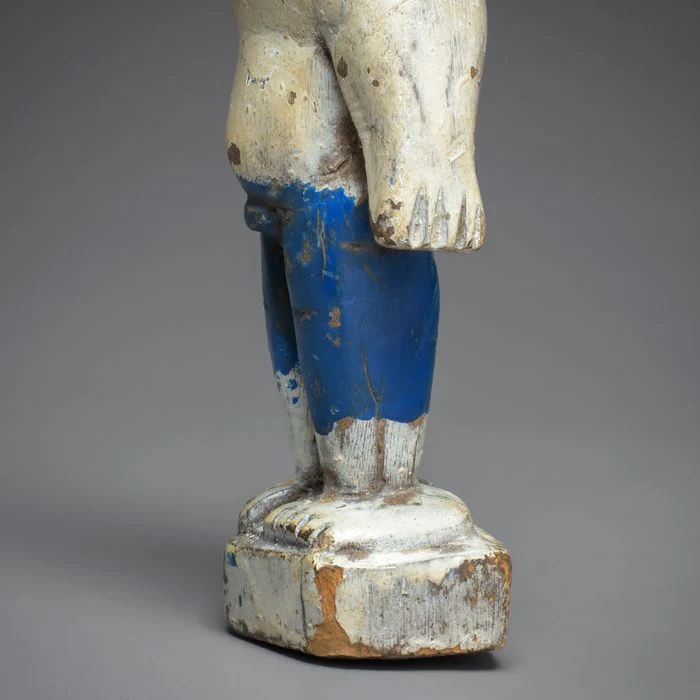 Fon Hohovi / Ewe Venavi "Twin" Memorial Figure by The "Master of the Blue Shorts Carver", Benin /  Togo #446 - Image 12