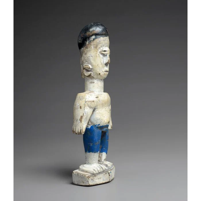 Fon Hohovi / Ewe Venavi "Twin" Memorial Figure by The "Master of the Blue Shorts Carver", Benin /  Togo #446 - Image 4