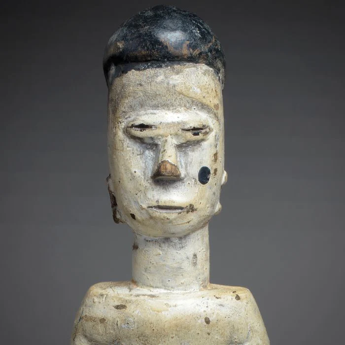Fon Hohovi / Ewe Venavi "Twin" Memorial Figure by The "Master of the Blue Shorts Carver", Benin /  Togo #446 - Image 7