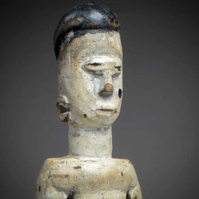 Fon Hohovi / Ewe Venavi "Twin" Memorial Figure by The "Master of the Blue Shorts Carver", Benin /  Togo #446 - Image 9