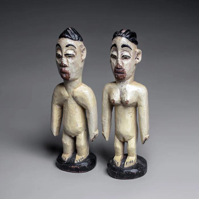 Ewe Venavi Twin Statuettes, Togo #334 - Image 2