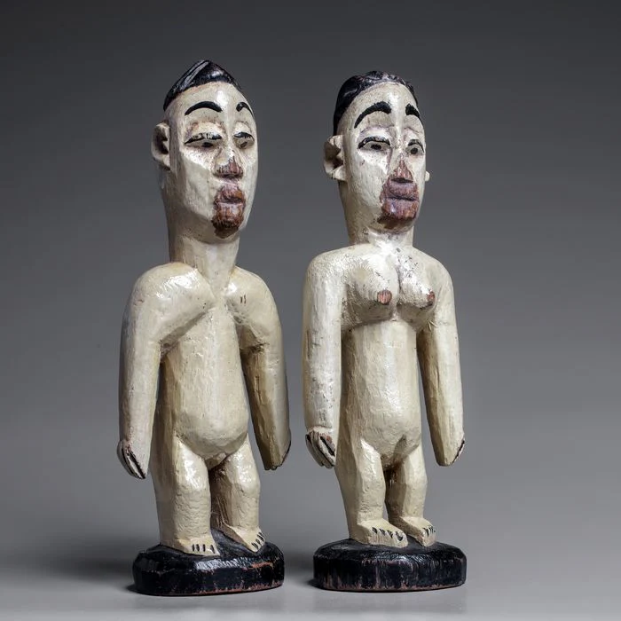 Ewe Venavi Twin Statuettes, Togo #334 - Image 3