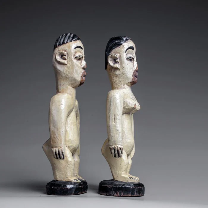 Ewe Venavi Twin Statuettes, Togo #334 - Image 4