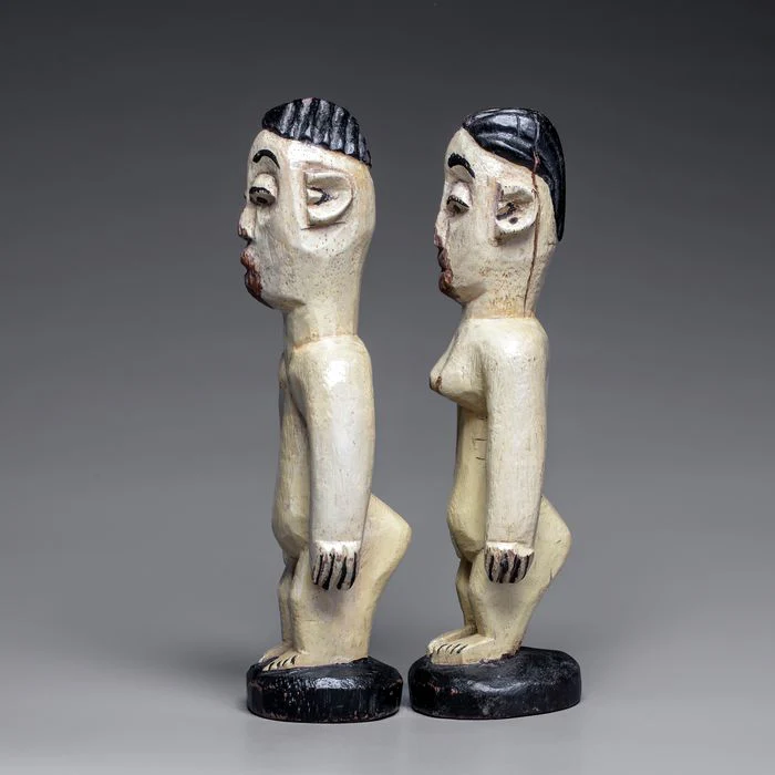 Ewe Venavi Twin Statuettes, Togo #334 - Image 5