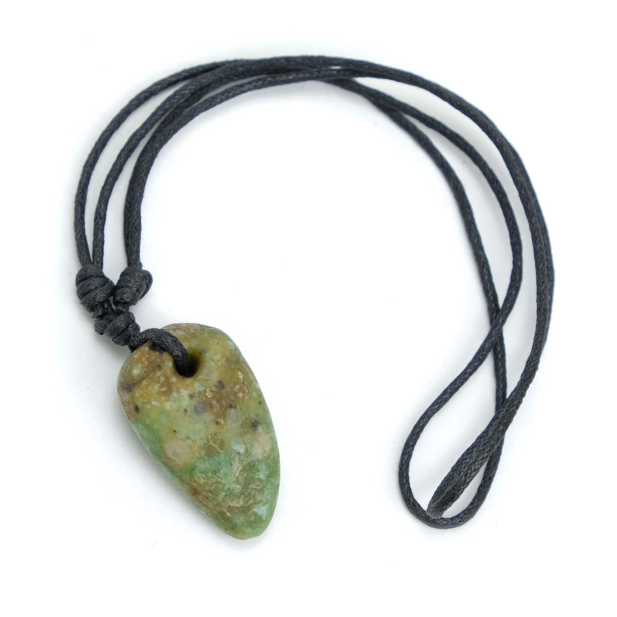 Excavated Amazonite Pendant Necklace, Medium - Image 4