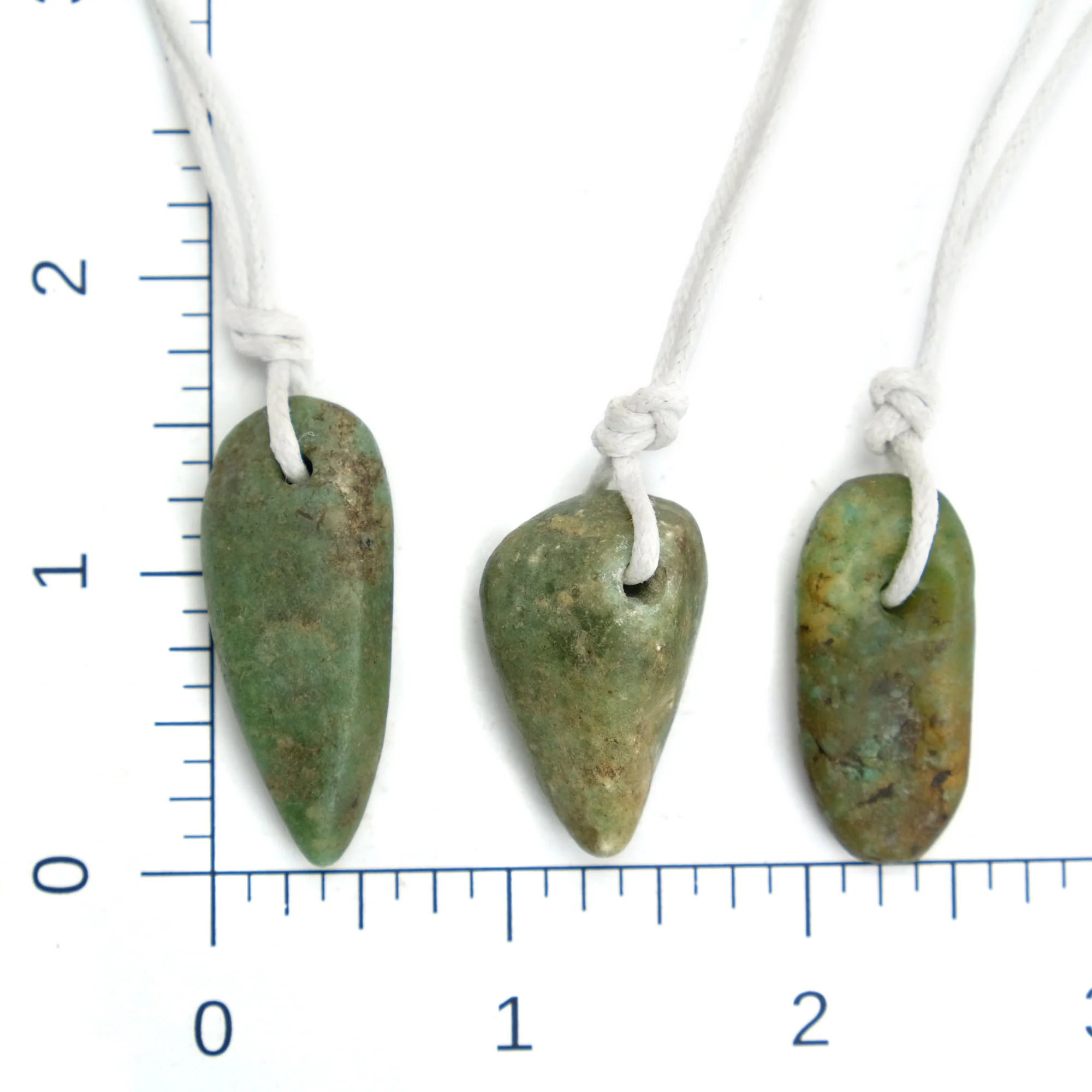 Excavated Amazonite Pendants, Small - Image 5