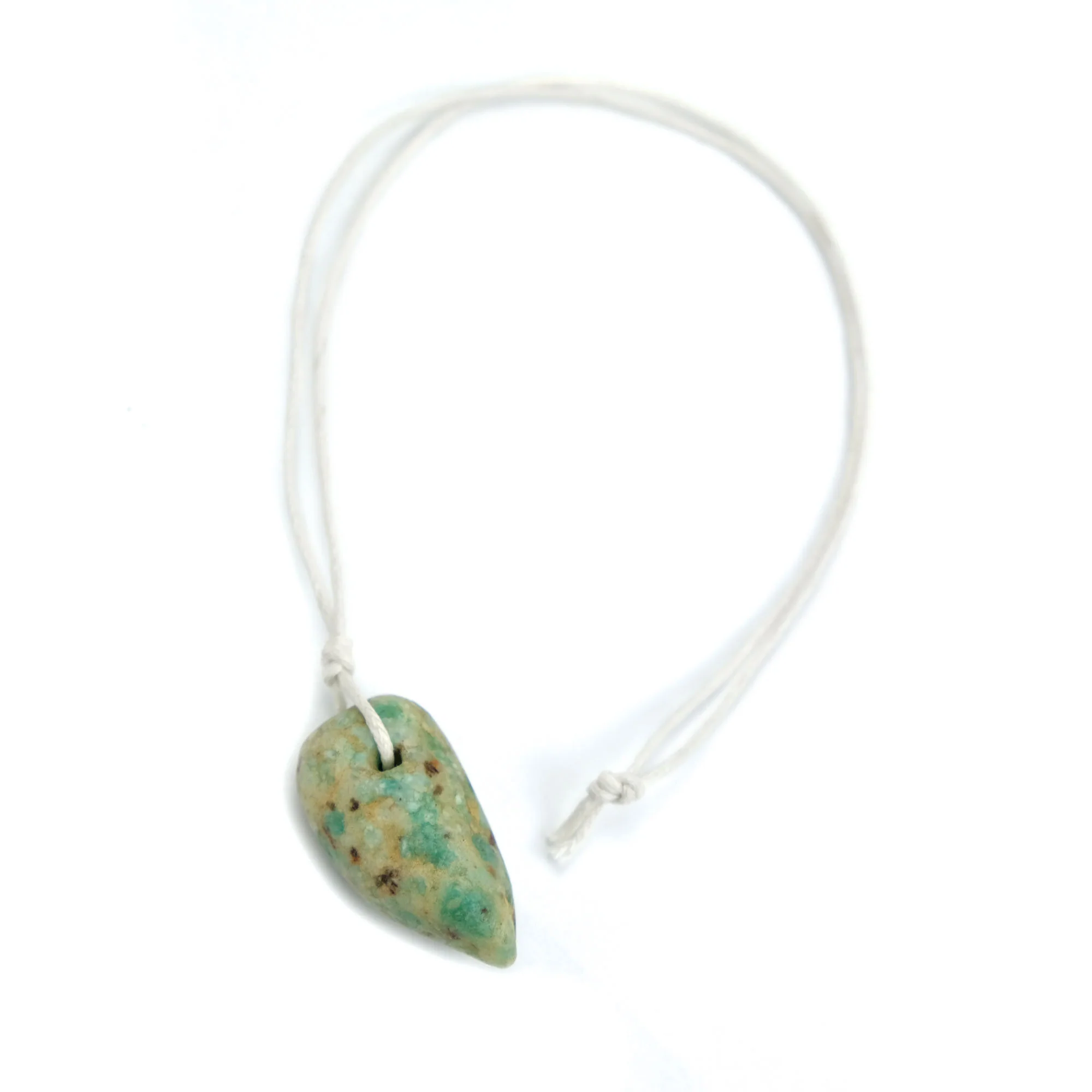 Excavated Amazonite Pendant, Small - Image 3