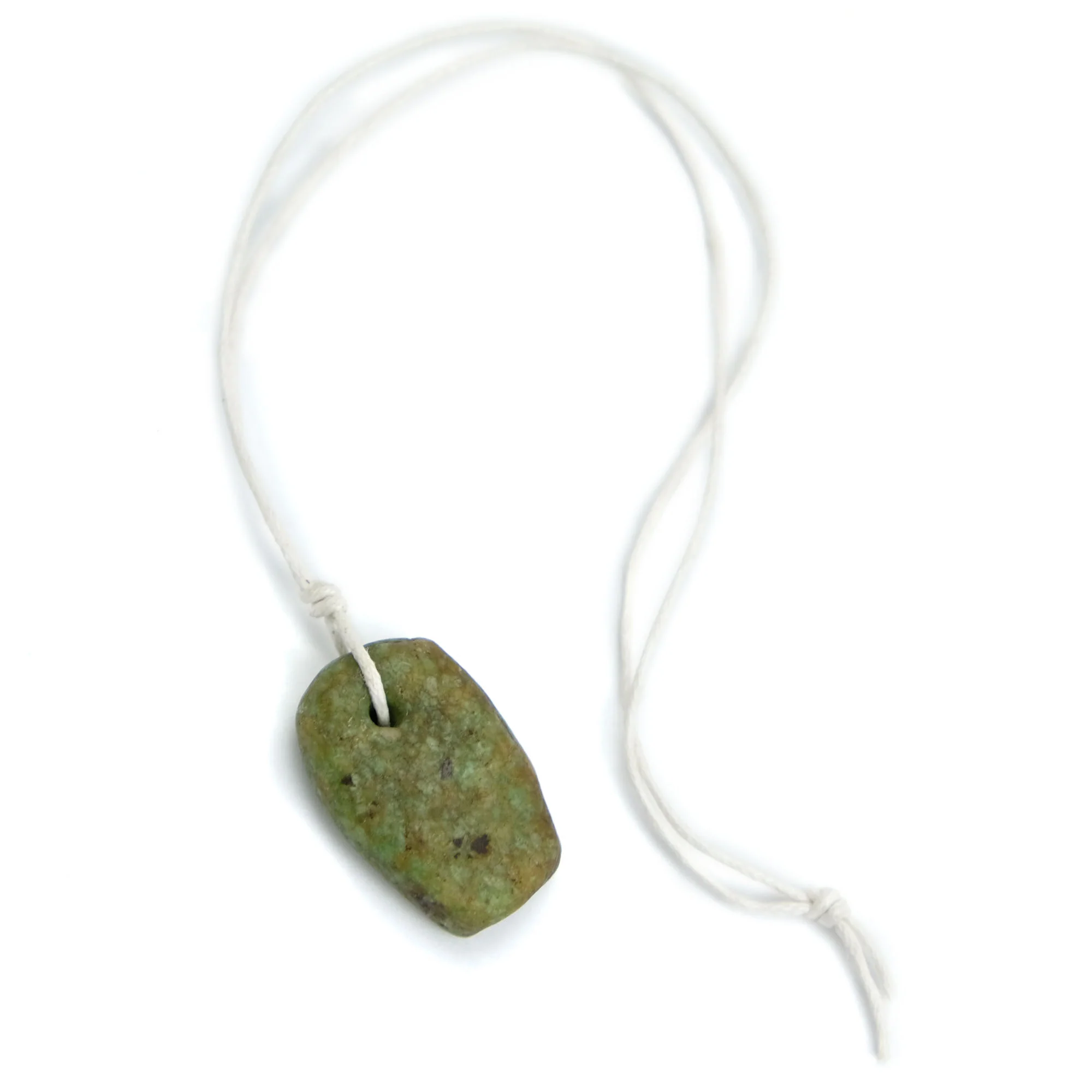 Excavated Amazonite Pendant, Small - Image 4