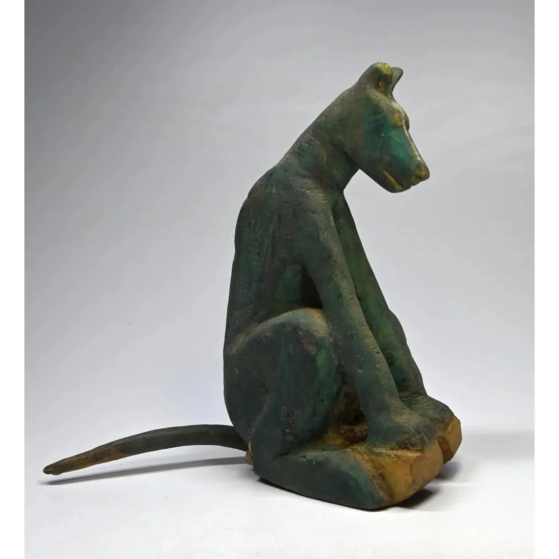 Fanti Dog Shrine Sculpture, Ghana #1123 - Image 4