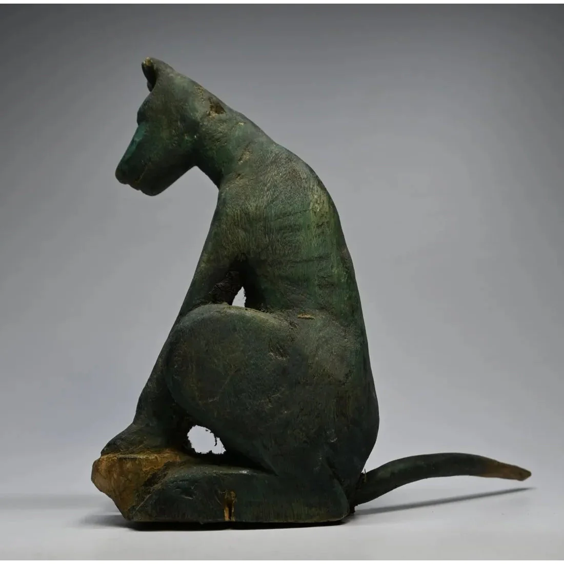 Fanti Dog Shrine Sculpture, Ghana #1123 - Image 5