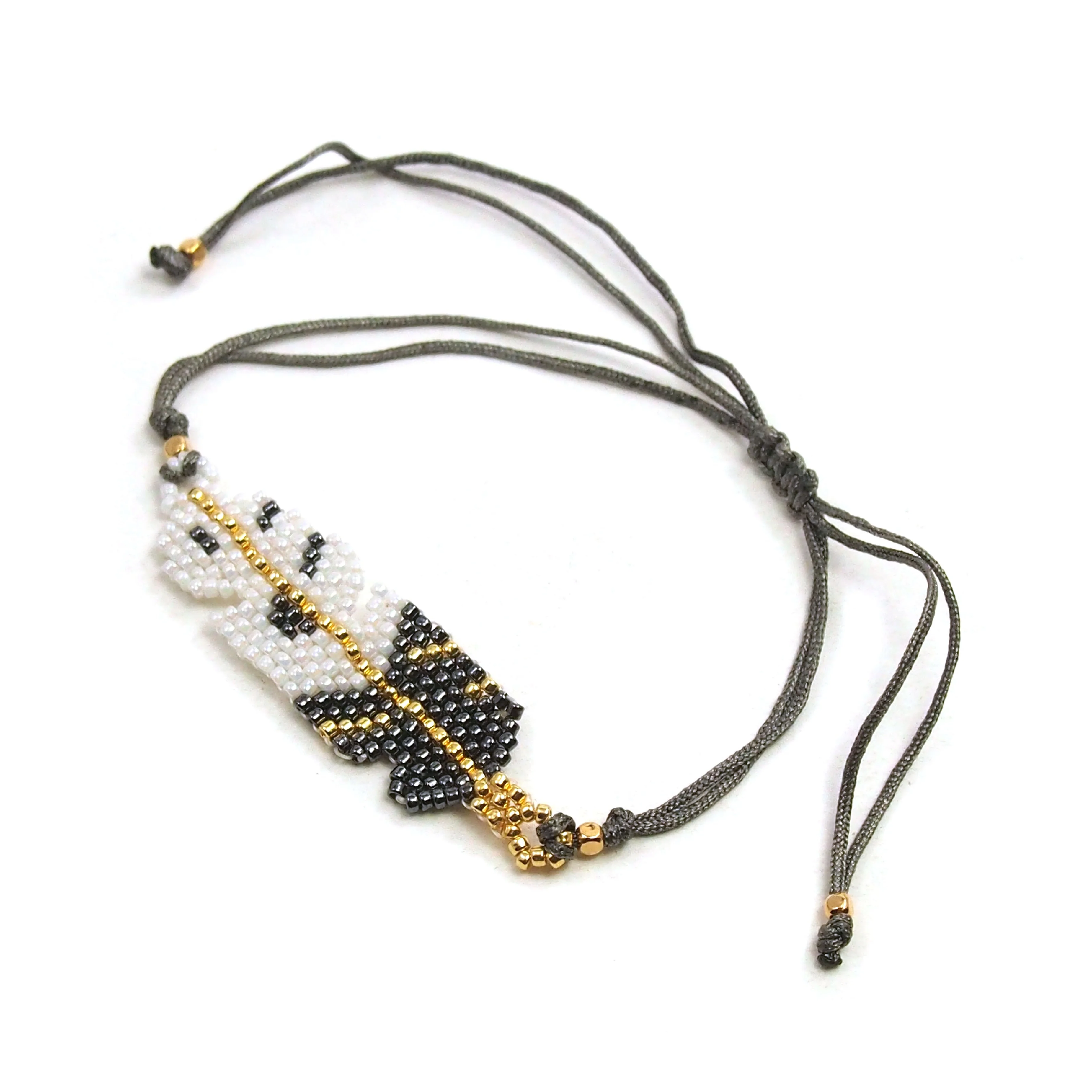 Feather Hand-Loomed Bracelet - Image 3