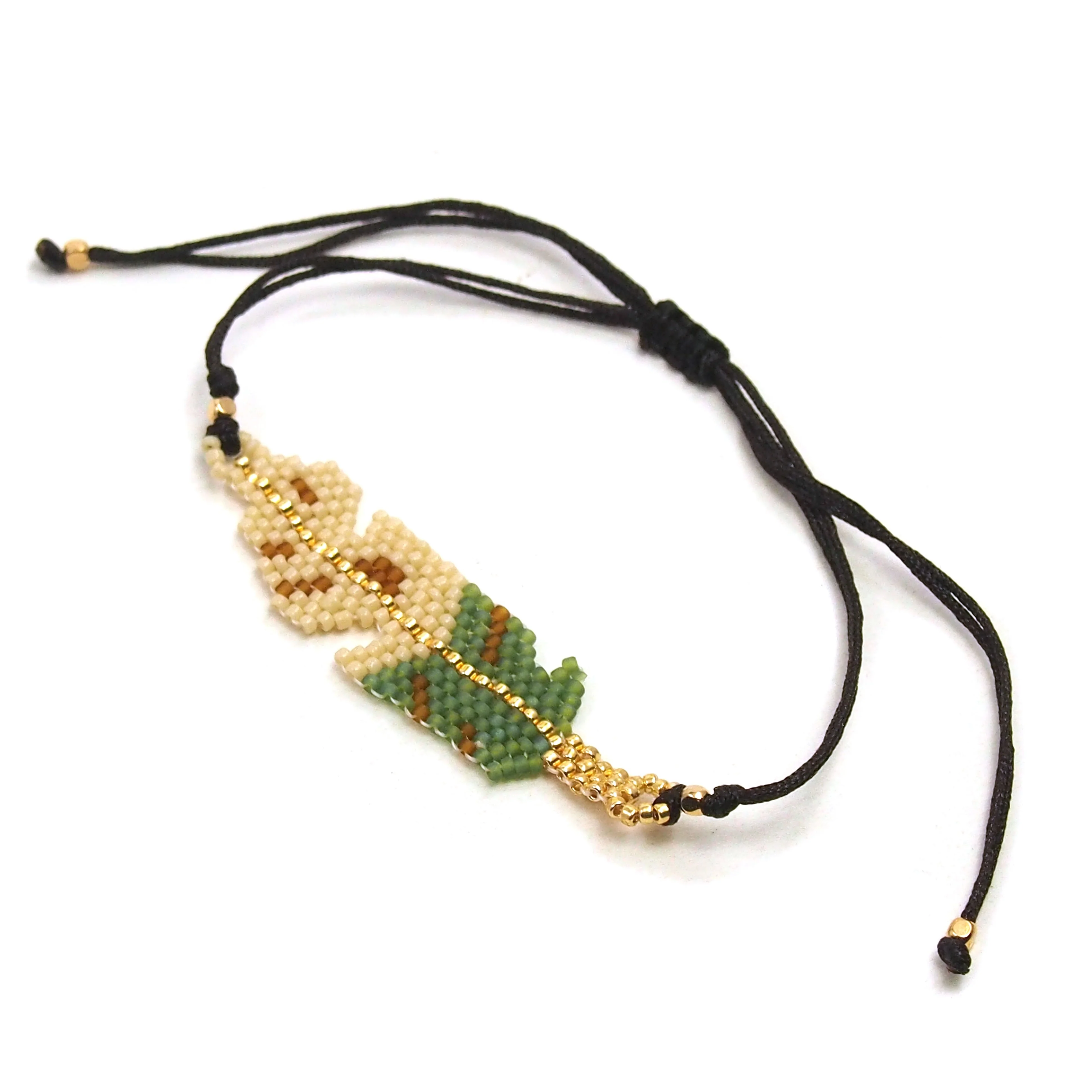 Feather Hand-Loomed Bracelet - Image 5
