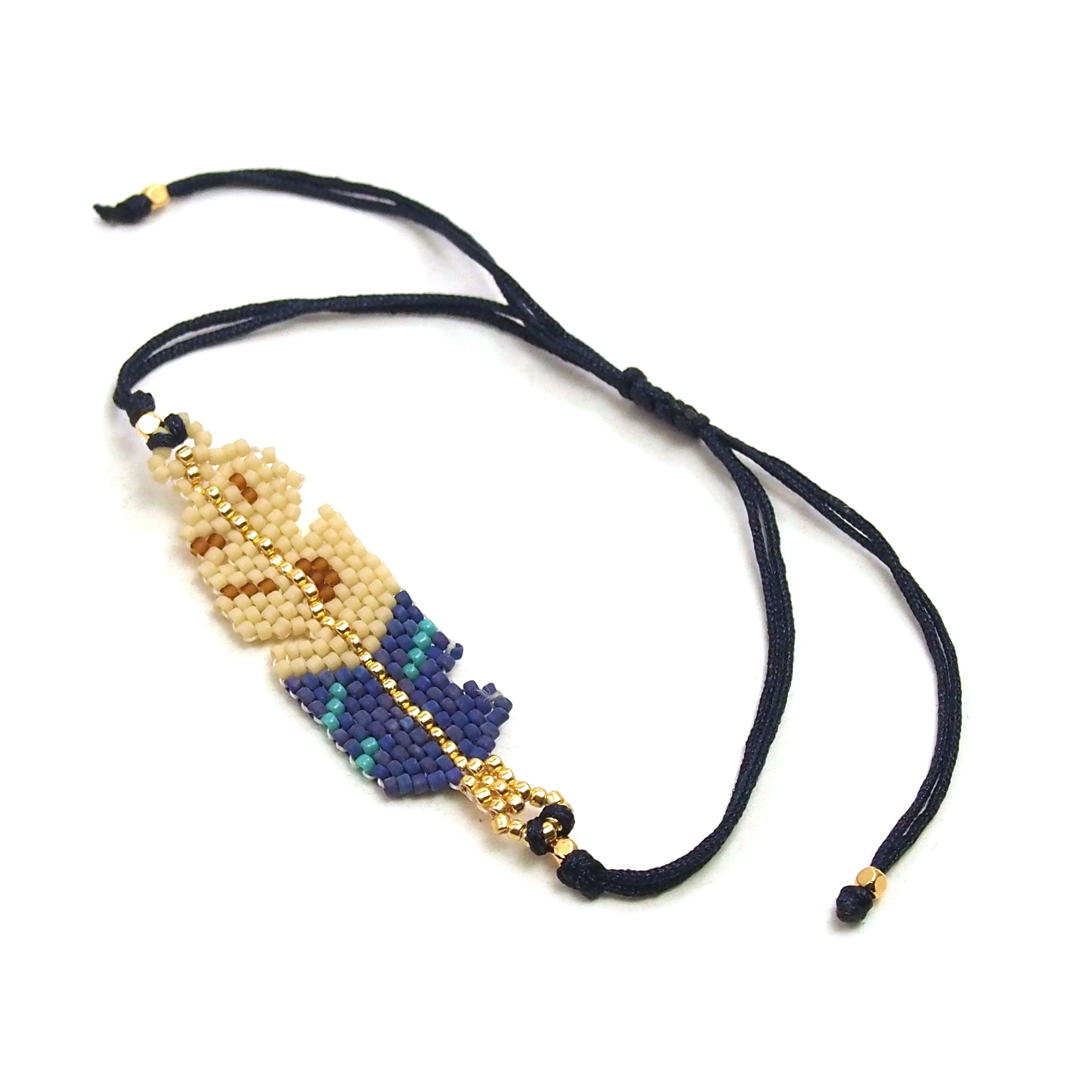 Feather Hand-Loomed Bracelet - Image 6