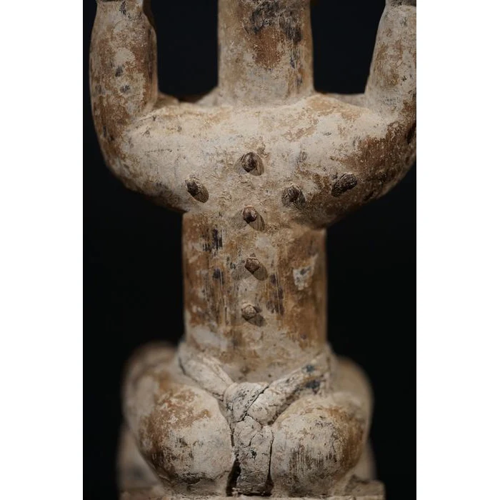 Attie Female Ritual Medicine Figure, Côte d'Ivoire #618 - Image 17