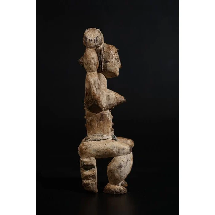 Attie Female Ritual Medicine Figure, Côte d'Ivoire #618 - Image 4