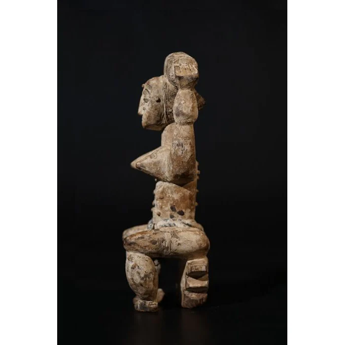 Attie Female Ritual Medicine Figure, Côte d'Ivoire #618 - Image 5