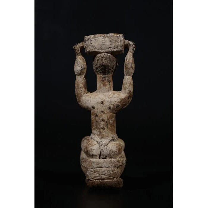 Attie Female Ritual Medicine Figure, Côte d'Ivoire #618 - Image 6