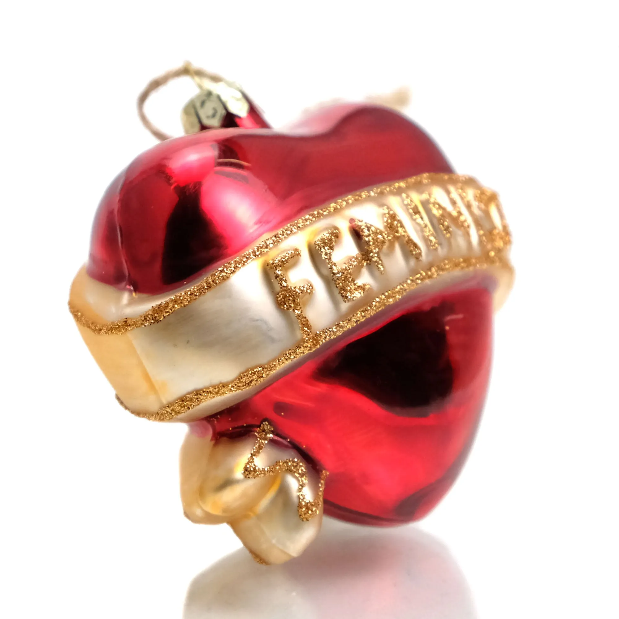 Feminist Glass Ornament - Image 2