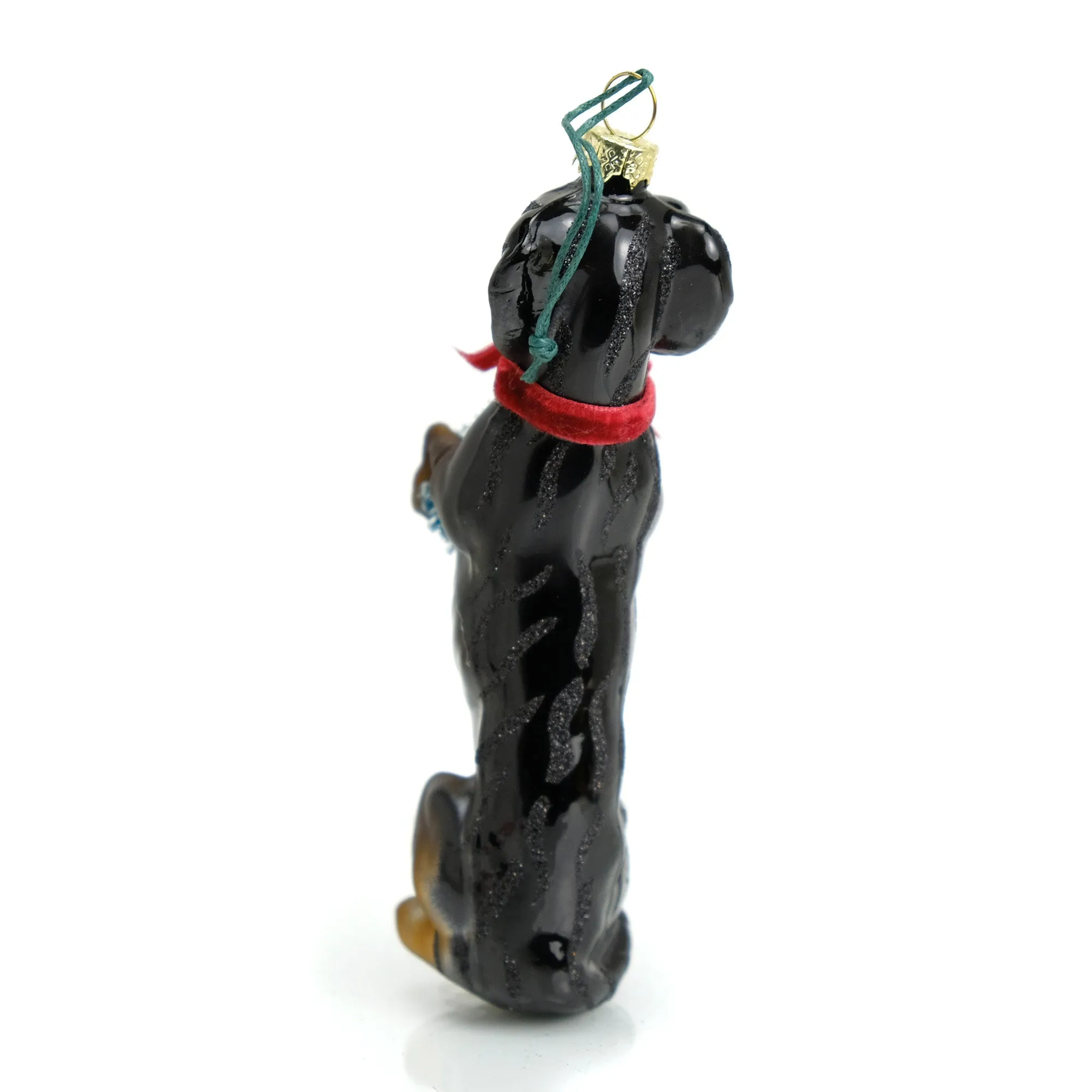 Festive Dachshund Ornament - Image 3