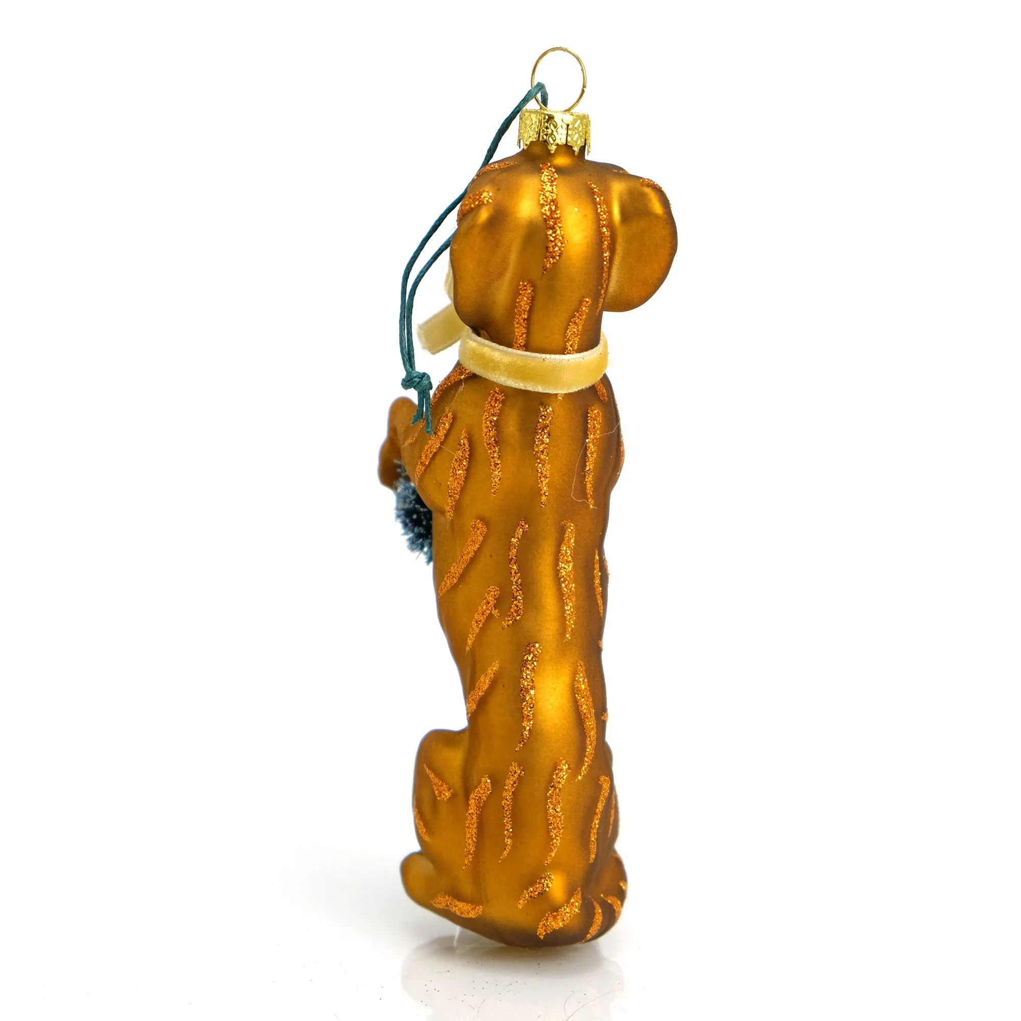 Festive Dachshund Ornament - Image 4