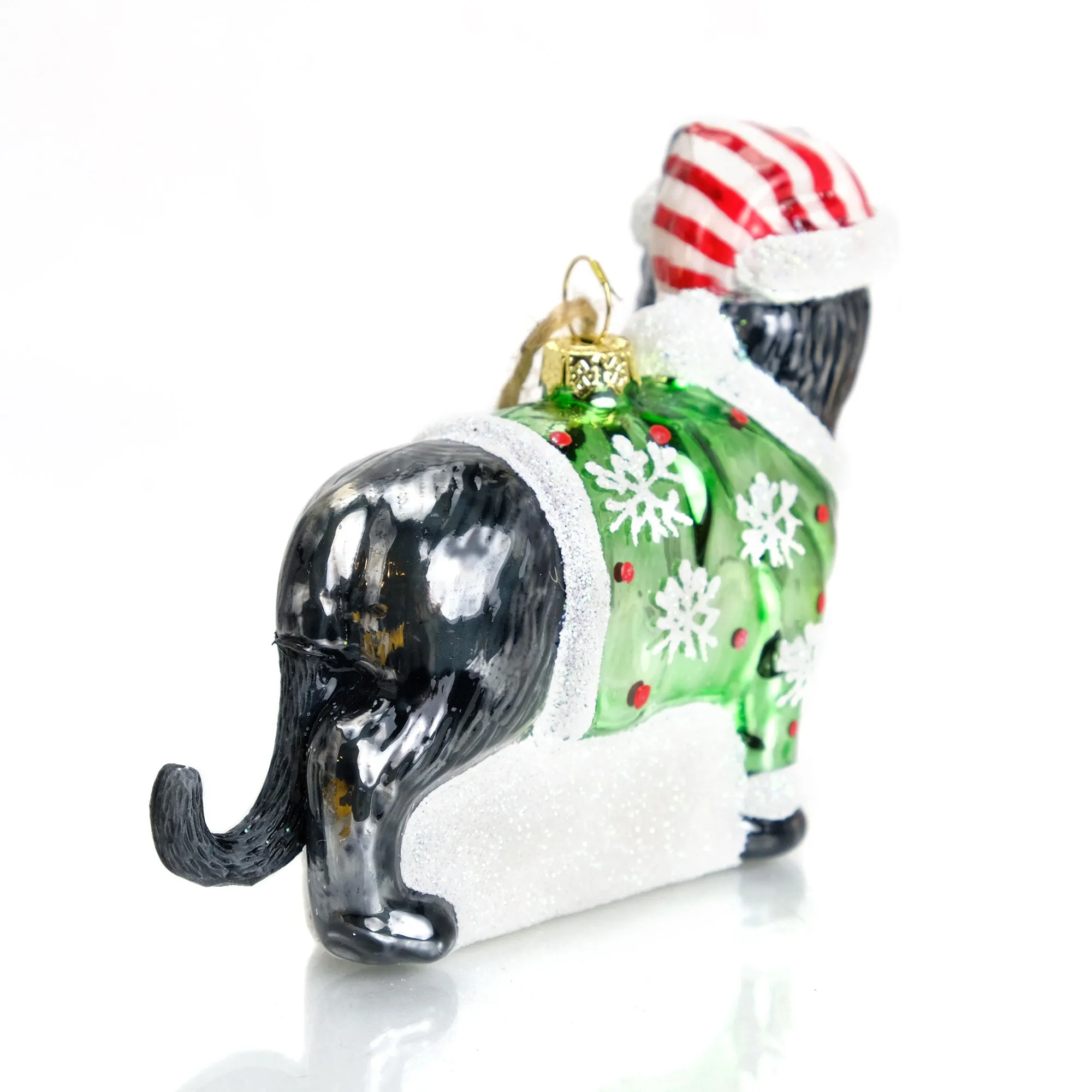 Festive Kitty Ornament #4 - Image 2
