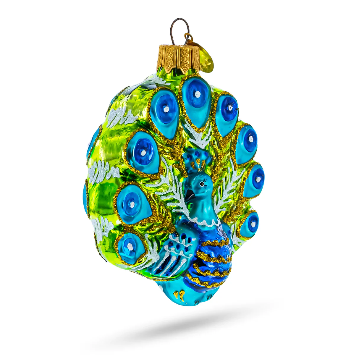Festive Peacock Ornament PS - Image 2