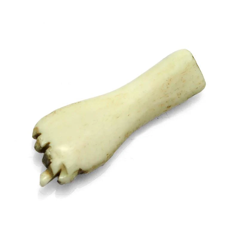 Figa Protective Symbol Carved Cow Bone Pendant - Image 3