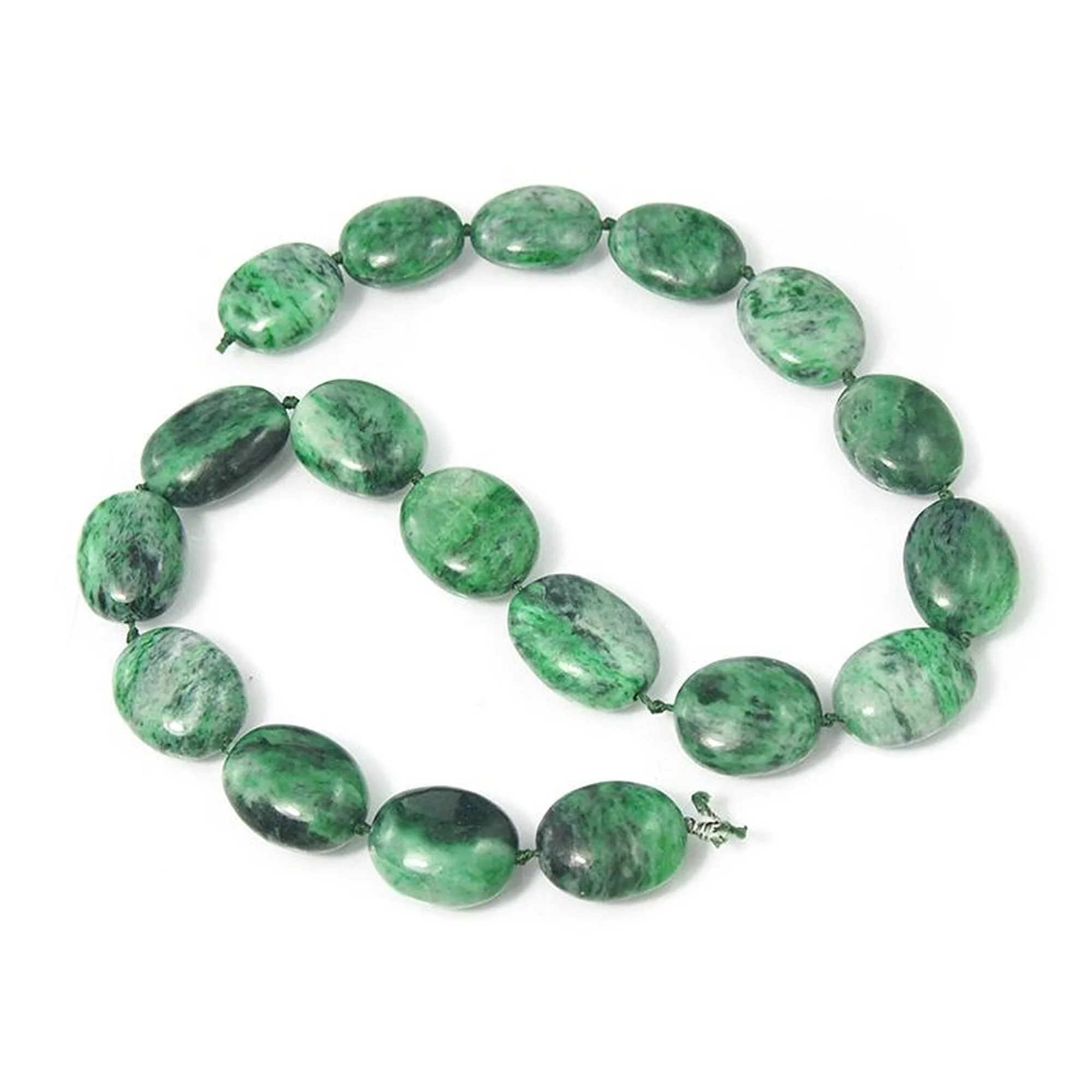 Fine Jade Smooth Oval Strand - Image 5