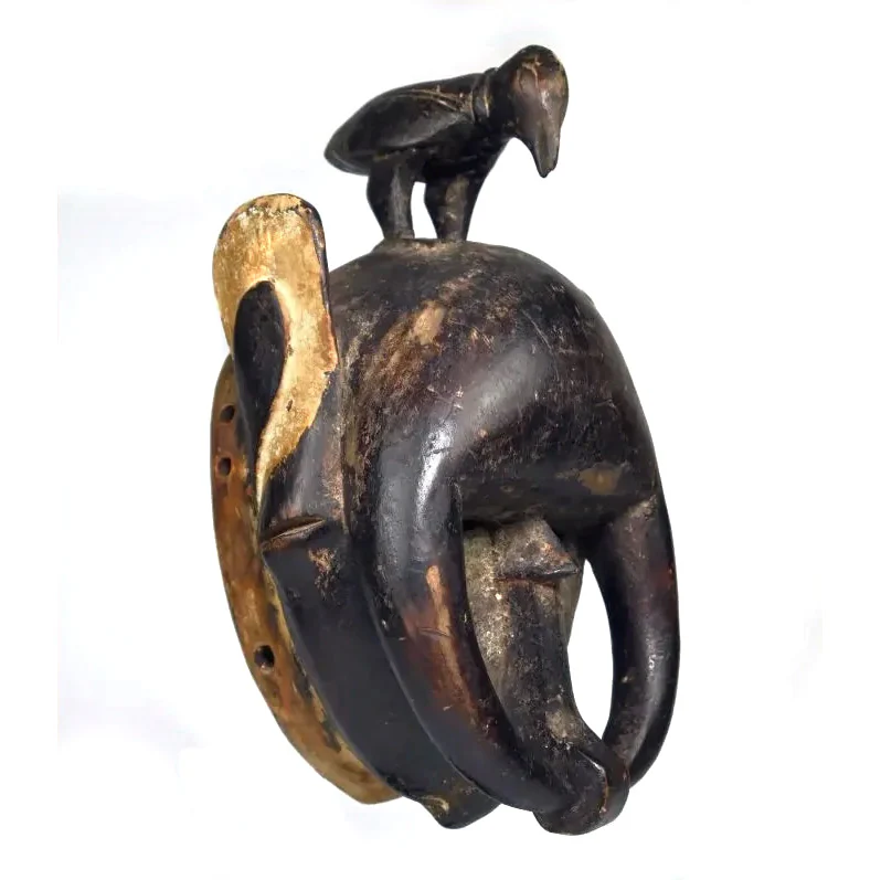 Ligbe Fine Old Elephant Mask, Ivory Coast - Image 6