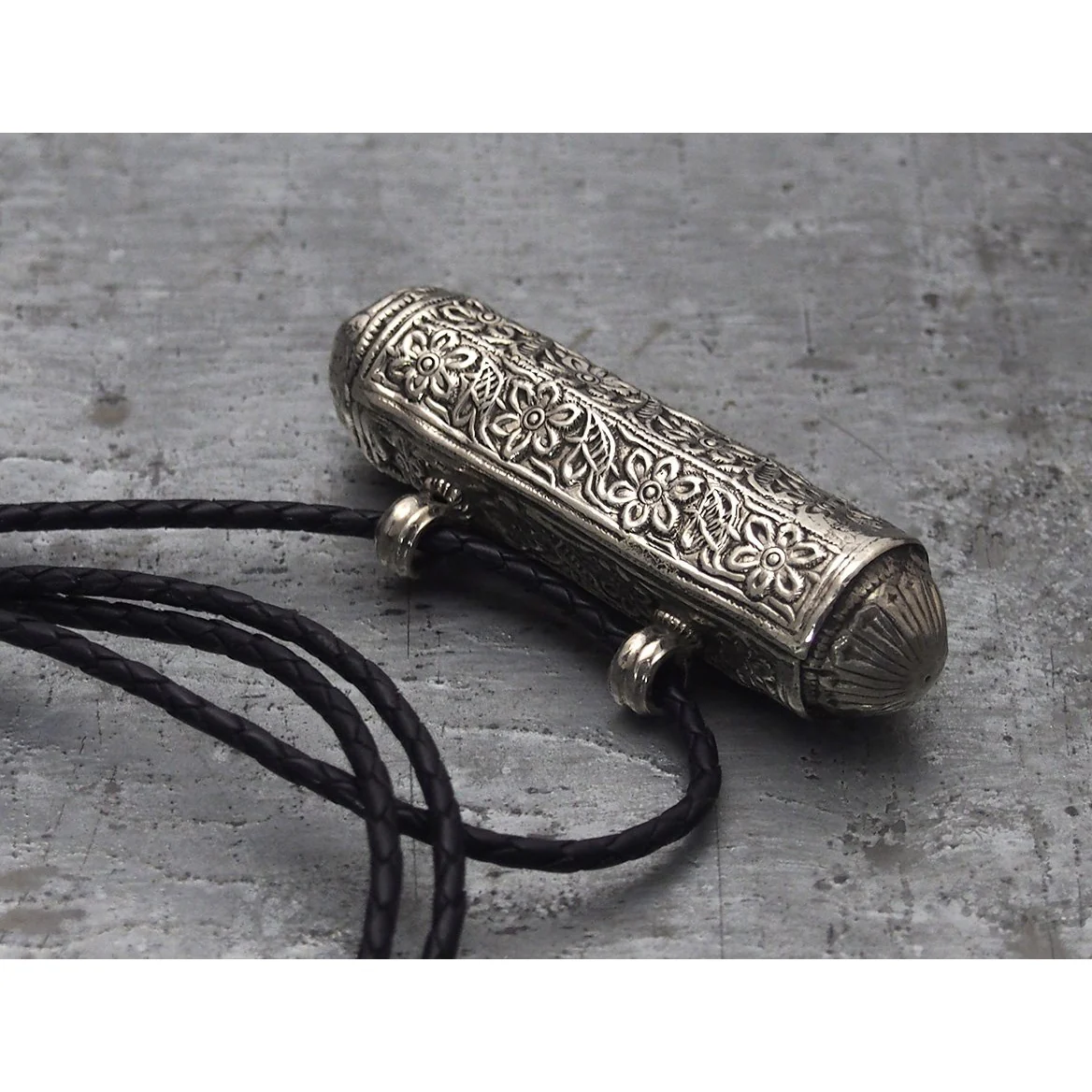 Floral Tube Silver Tawidh - Image 3