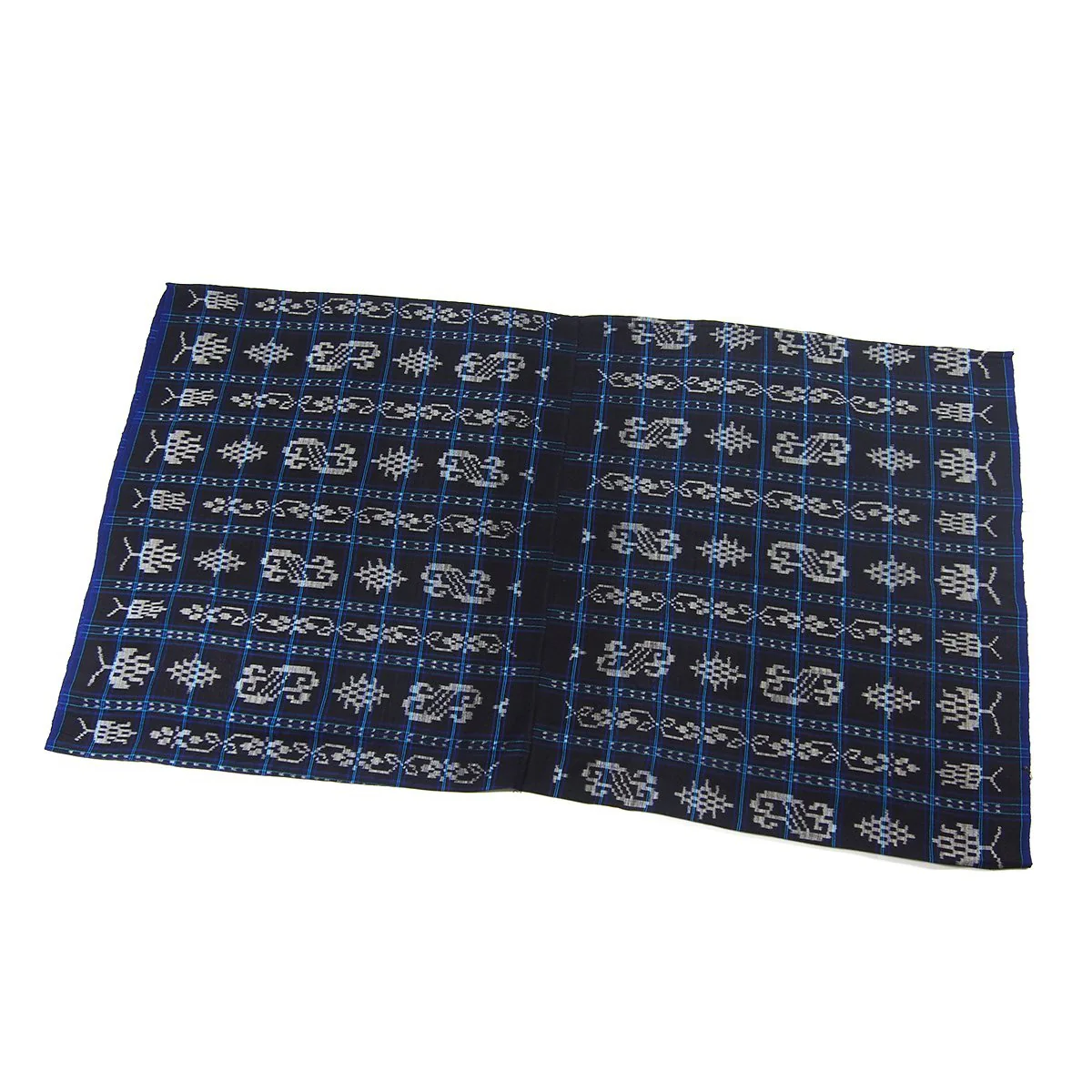 Flores Indigo Dyed Ikat Tube Sarong - Image 3