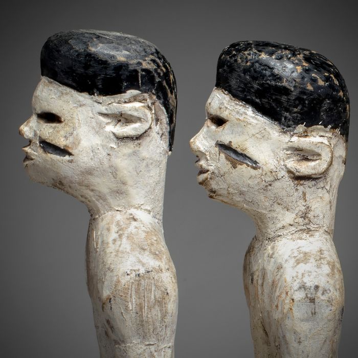 Fon Hohovi "Triplets" Memorial Figures, Benin / Togo # - Image 11