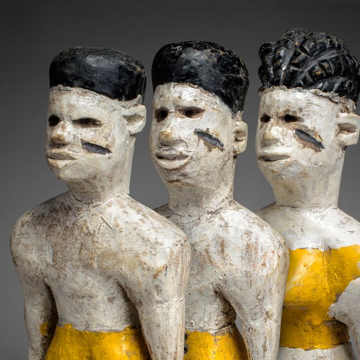 Fon Hohovi "Triplets" Memorial Figures, Benin / Togo # - Image 7