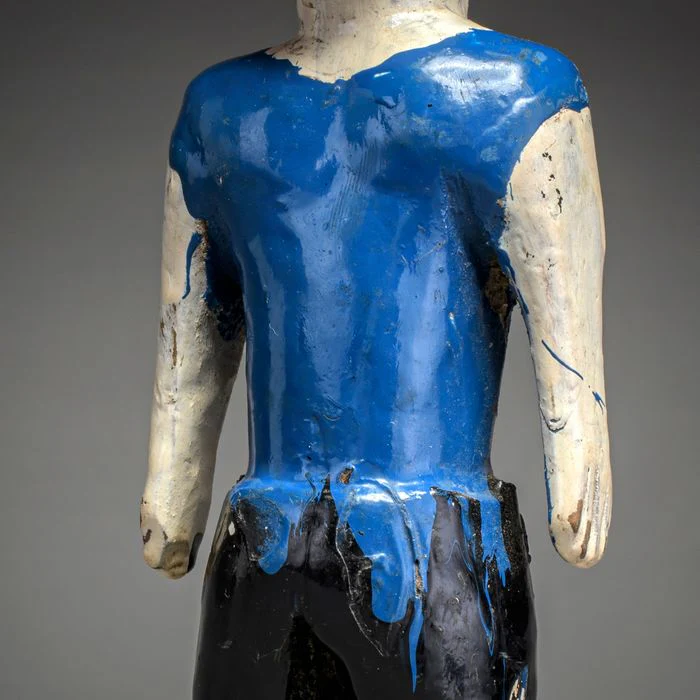 Fon Hohovi "Twin" Memorial Figure by The "Master of the Blue Shorts Carver", Benin / Togo #598 - Image 11