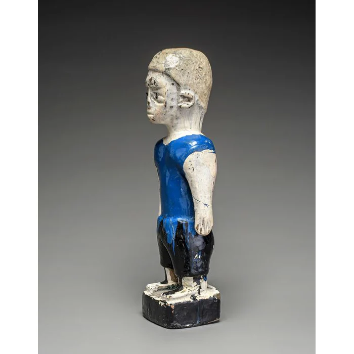 Fon Hohovi "Twin" Memorial Figure by The "Master of the Blue Shorts Carver", Benin / Togo #598 - Image 4