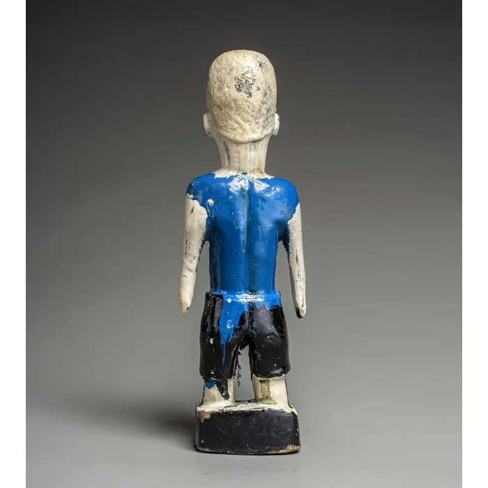 Fon Hohovi "Twin" Memorial Figure by The "Master of the Blue Shorts Carver", Benin / Togo #598 - Image 6