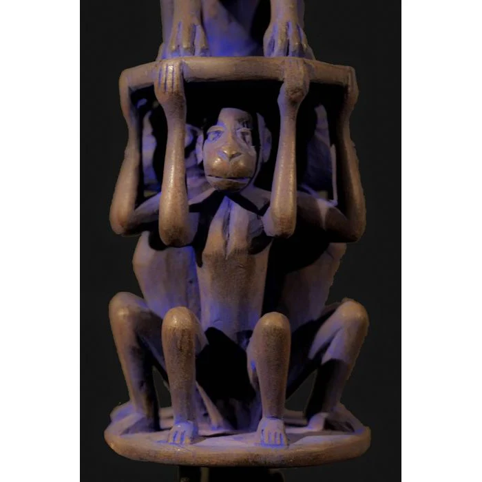 Fon Lion Power Sceptre, Benin #820 - Image 11