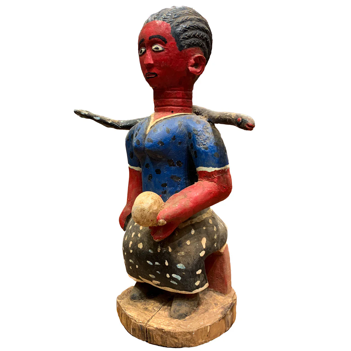 Fon / Yoruba Mami Wata Figure, Nigeria #960 - Image 4