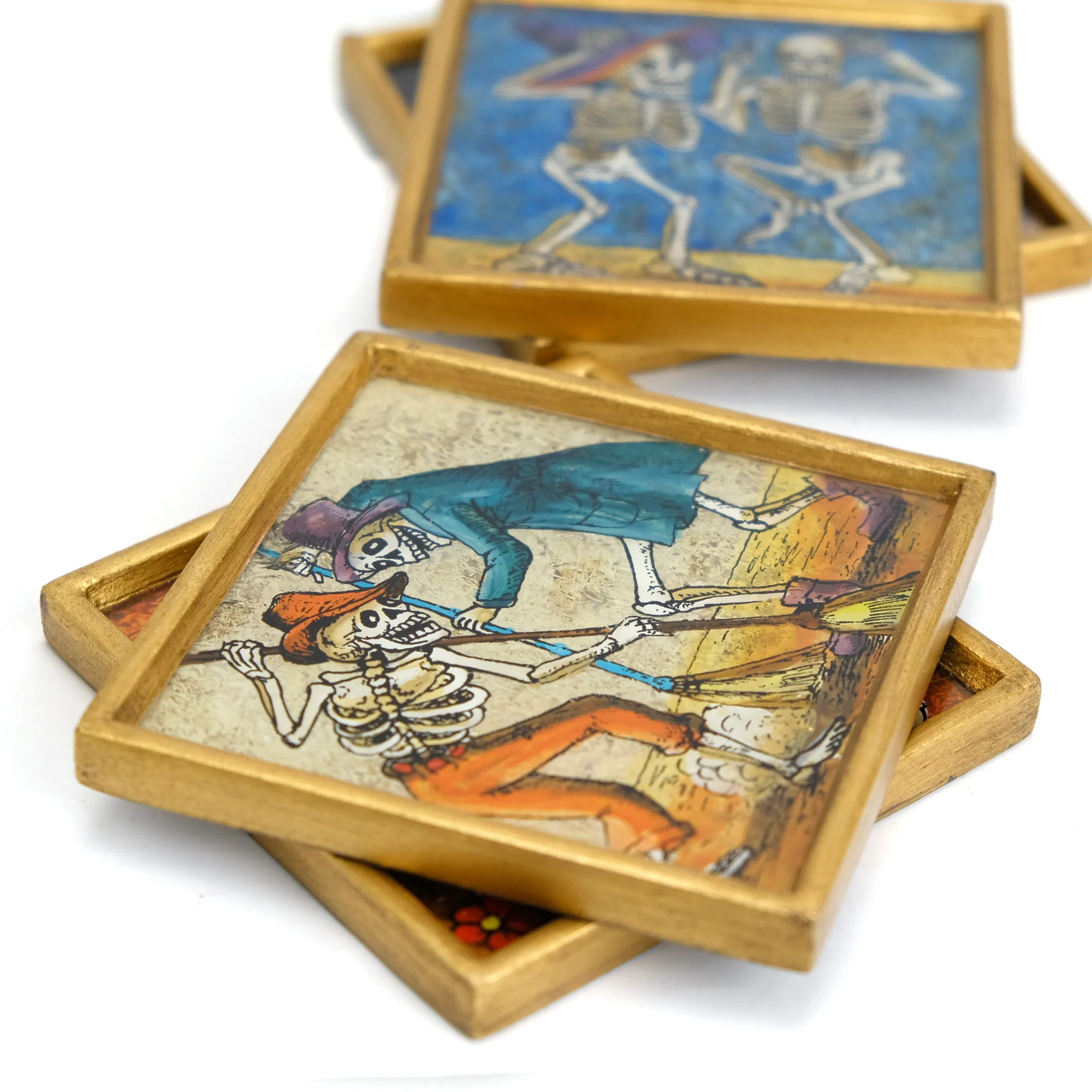 Framed Milagro/DOD Coasters #3 - Image 2