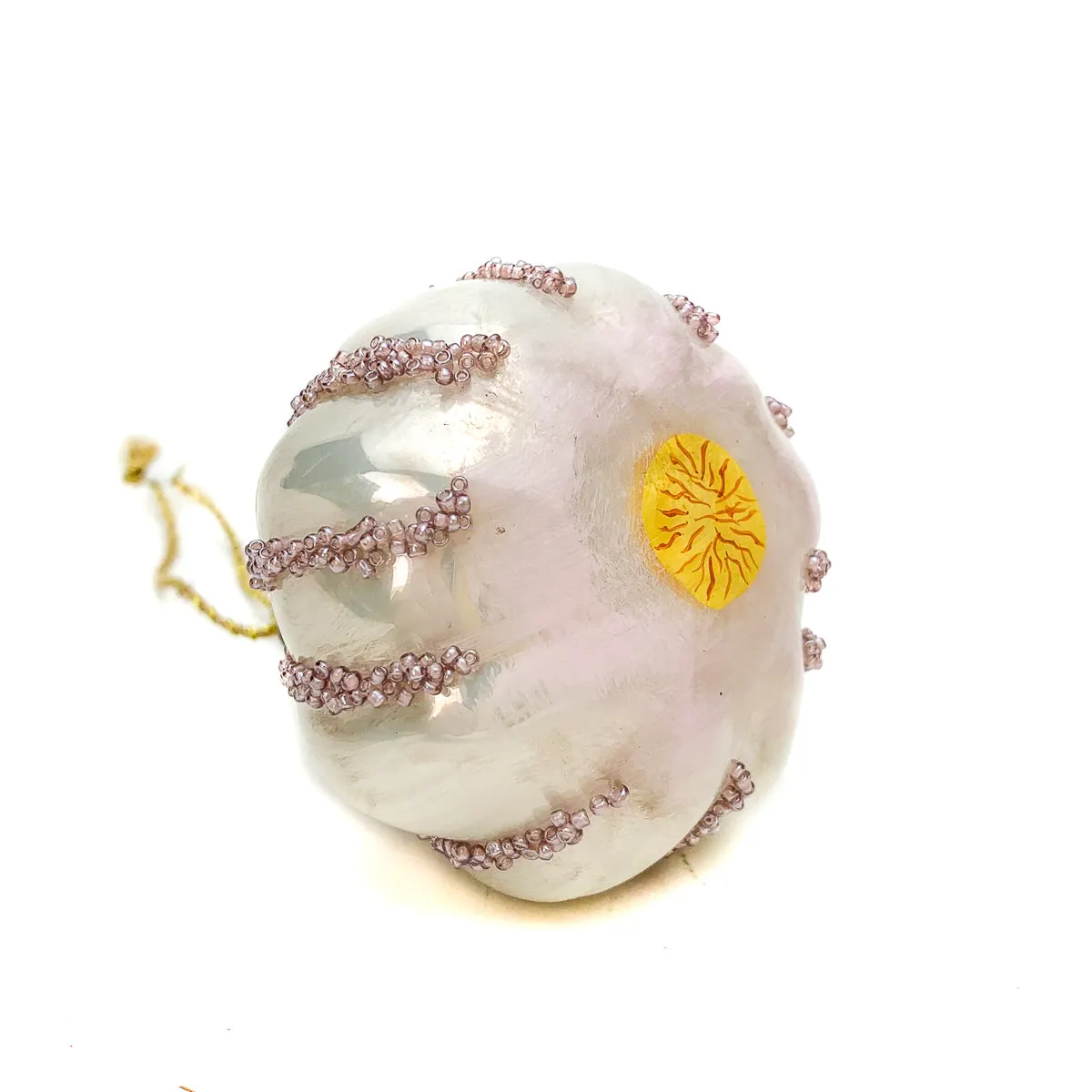 Fresh White Garlic Ornament - Image 2