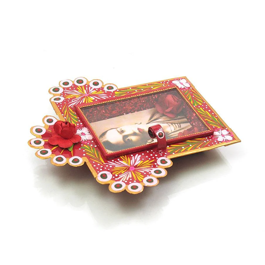Frida with Red Flower Deep Nicho - Image 2