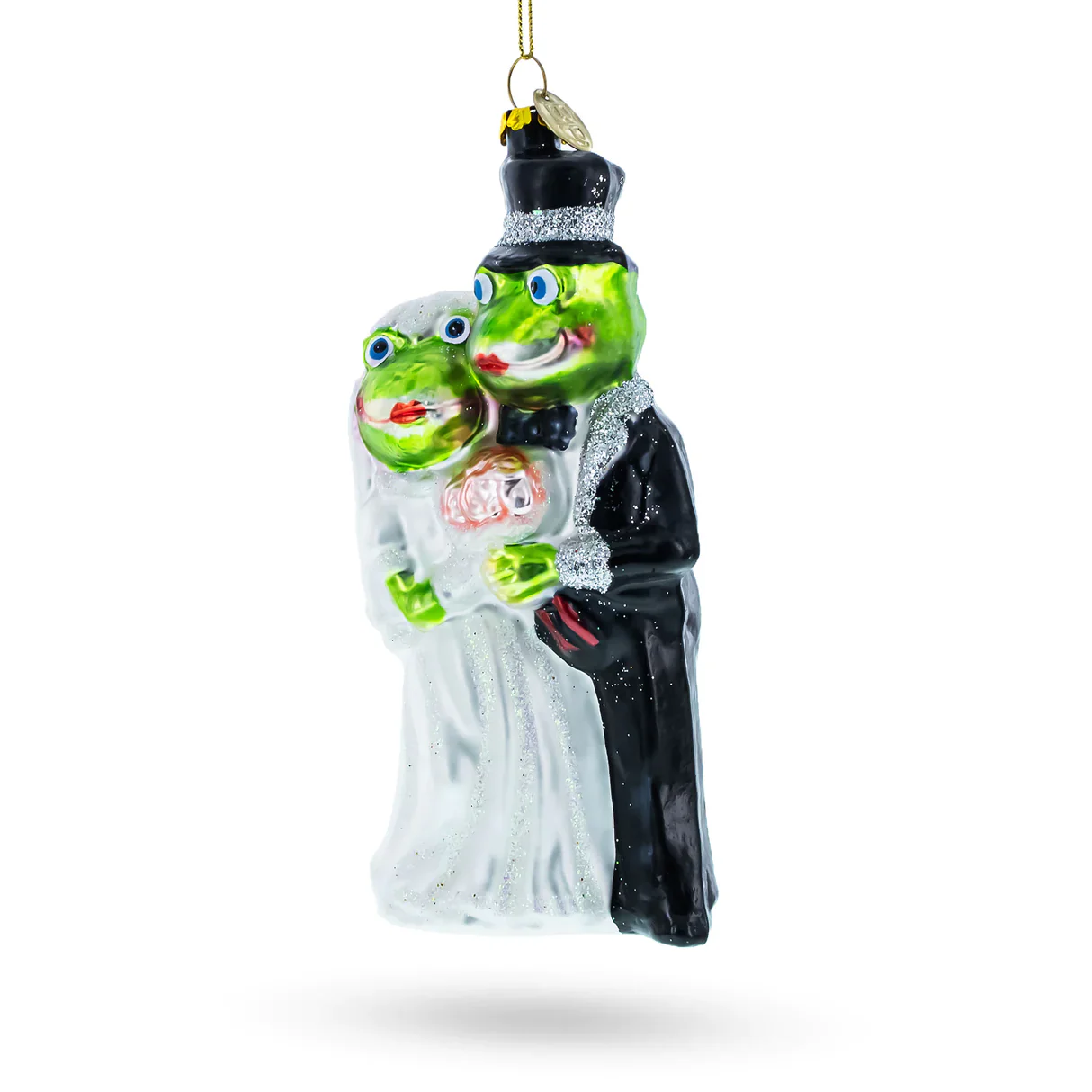 Frog Bride and Groom Ornament PS - Image 2