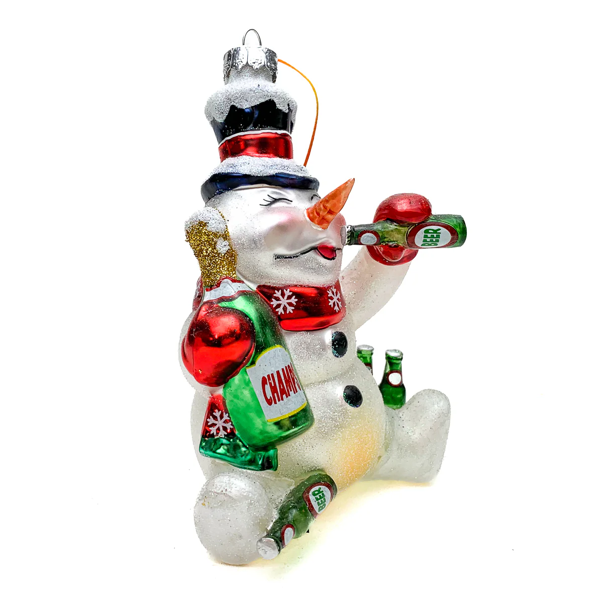 Frosty on a Binge Ornament 50% OFF SALE - Image 3