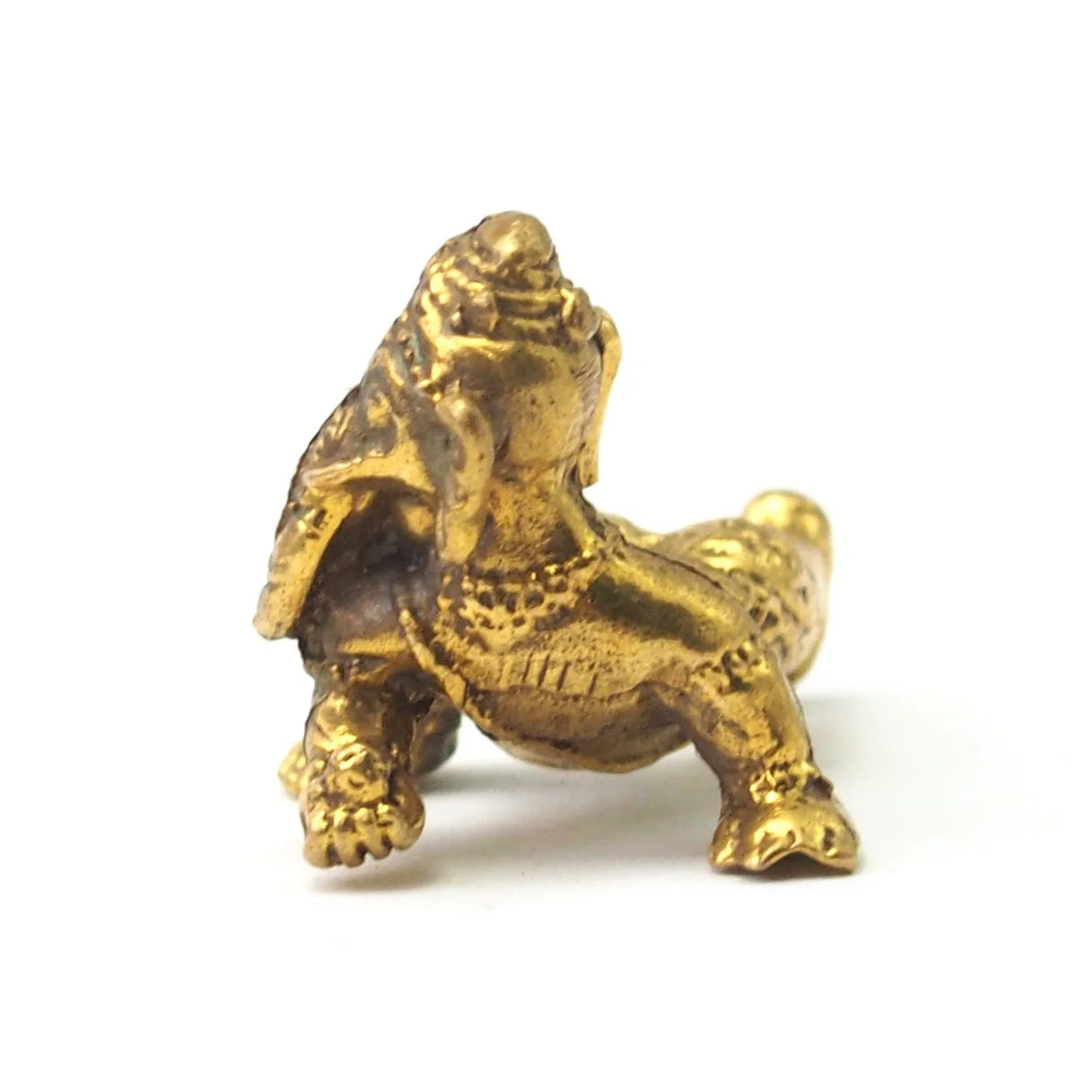Ganesha Brass Crawling Statue - Image 2