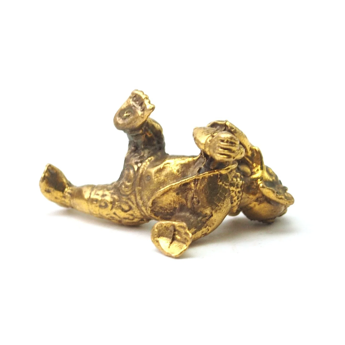Ganesha Brass Crawling Statue - Image 4