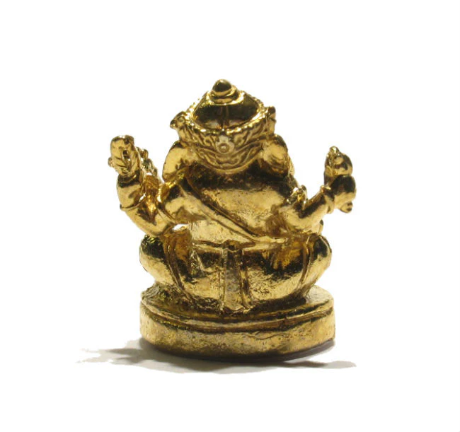 Ganesha Brass Statue - Image 3