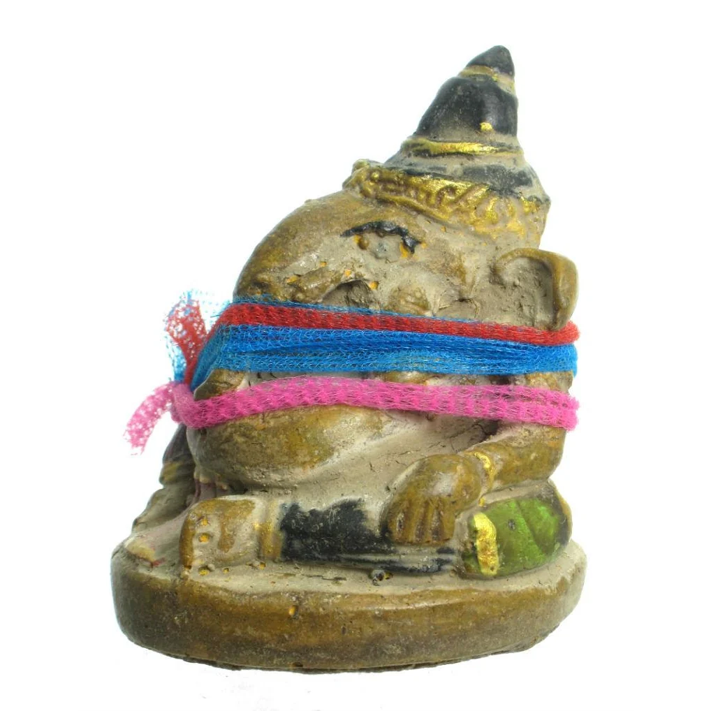 Ganesha Cast Terracotta Figure - Image 2